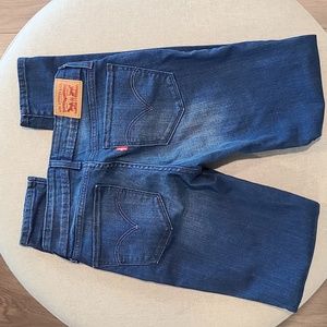Levi's 711 Skinny Jeans - Medium Blue Sz 26